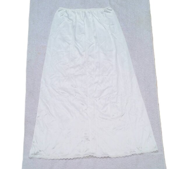 Long White Slip